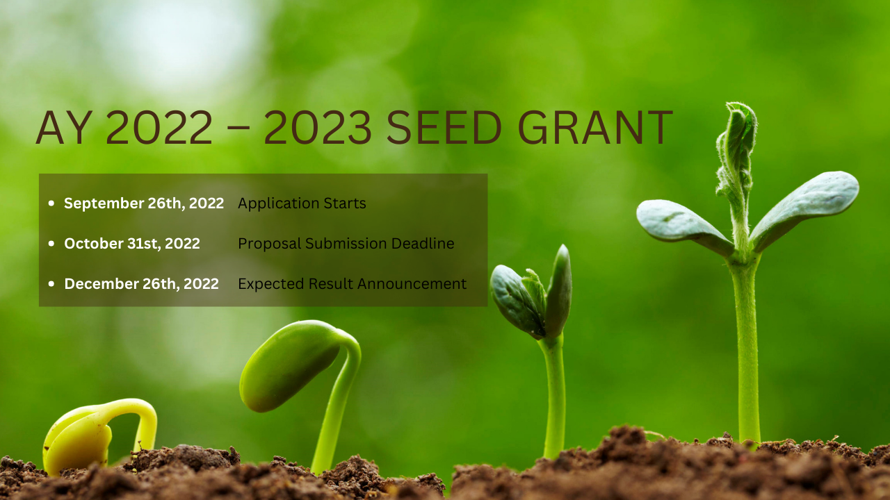 Seed Grant AY 2022-2023