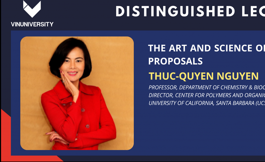 Distinguished Lecture: The Art and Science of Writing Successful Proposals