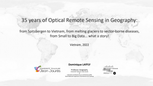 [Research Seminar] 35 years of optical remote sensing in Geography