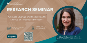 [Research Seminar] Climate Change and Global Health: A Focus on Infectious Diseases