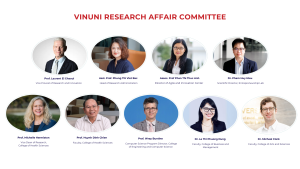 VinUni’s Research Affairs Committee for the Academic Year 2024 – 25 