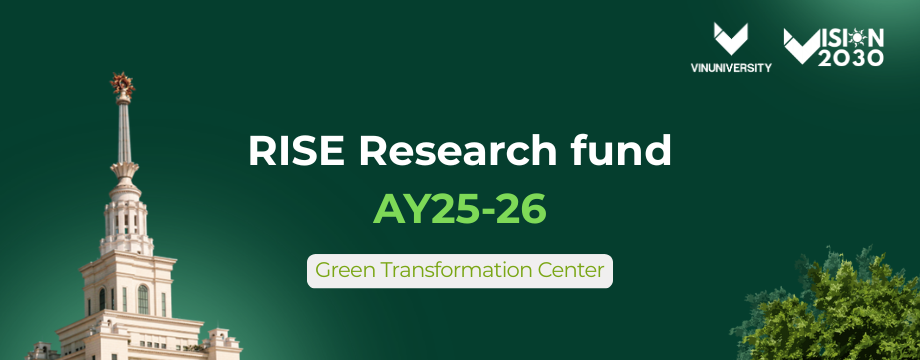 Call for Proposals: Green Transformation Center (GREEN-X) Research Fund 2025–2026