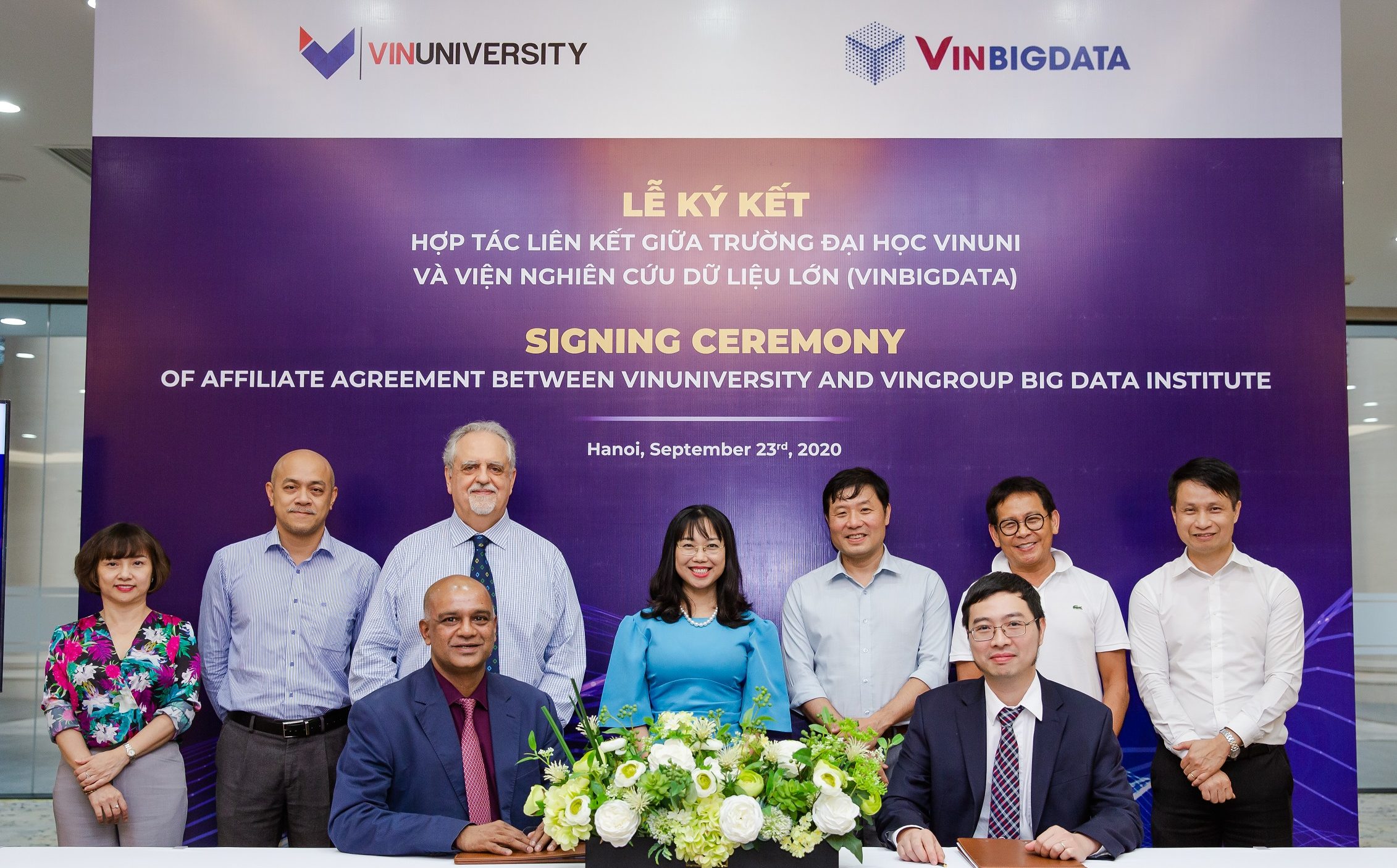 Vinuniversity Cooperates with Vingroup Big Data Institute – VinBigdata