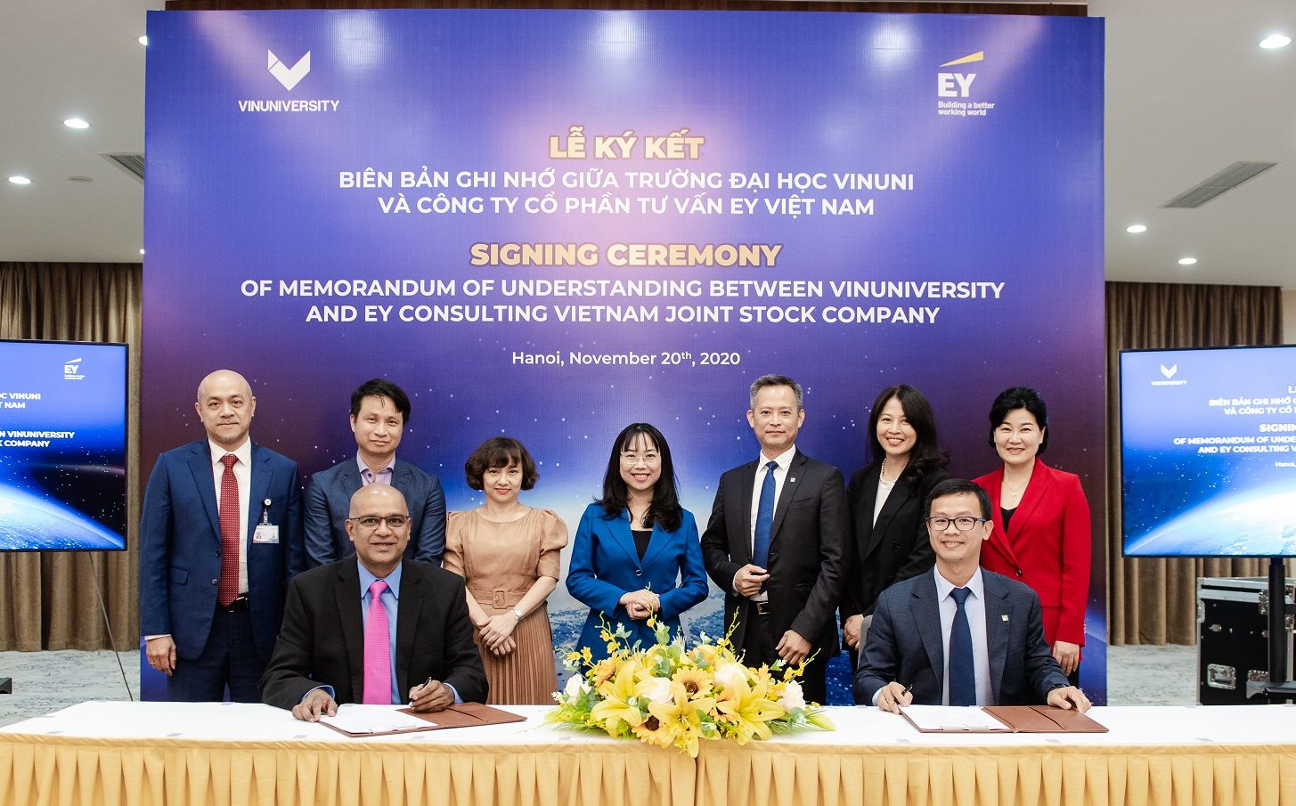 Cooperation between VinUni and EY – The Golden Opportunity for Internships at World-Leading Enterprises