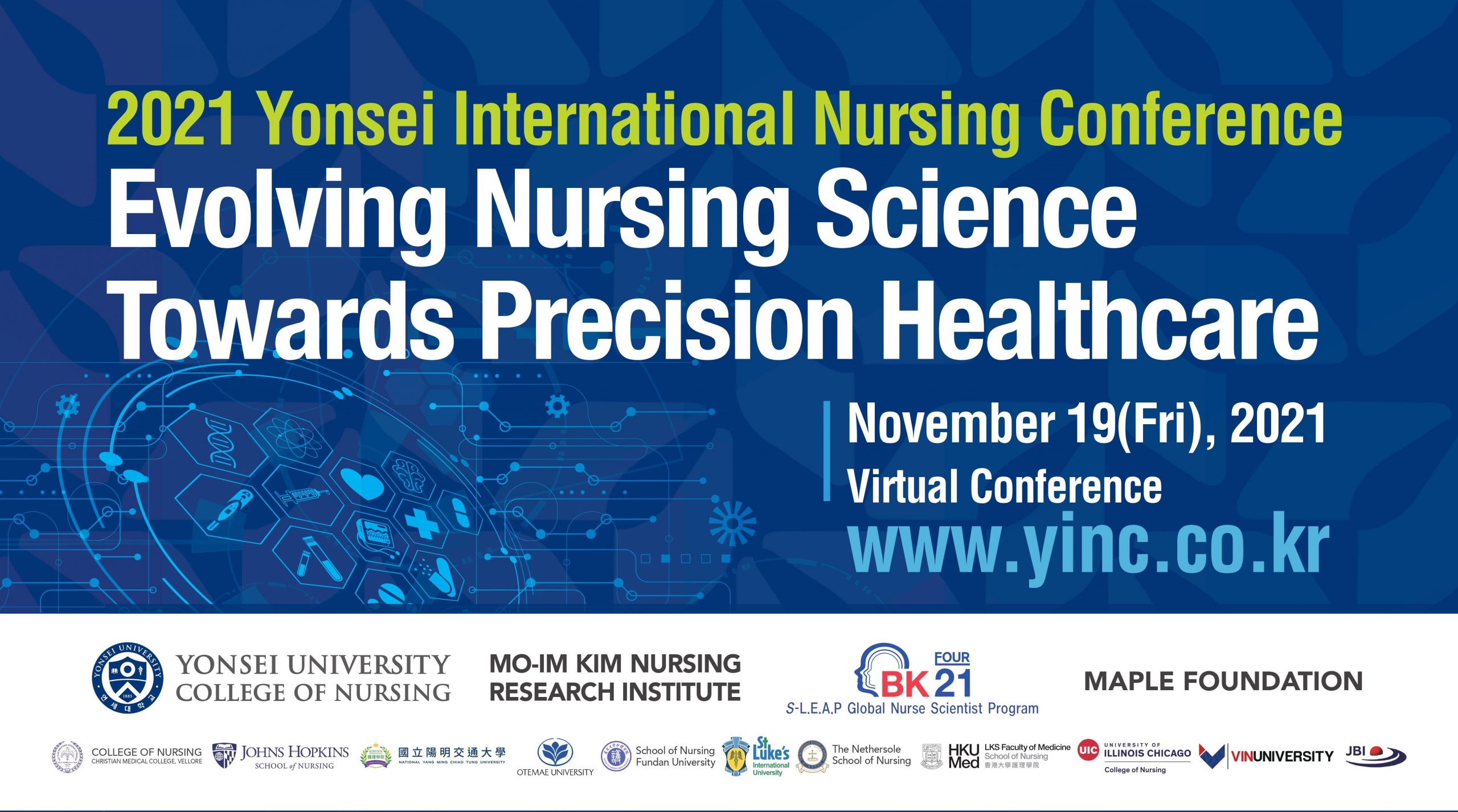 VinUni co-organized 2021 Yonsei International Nursing Conference (YINC 2021)