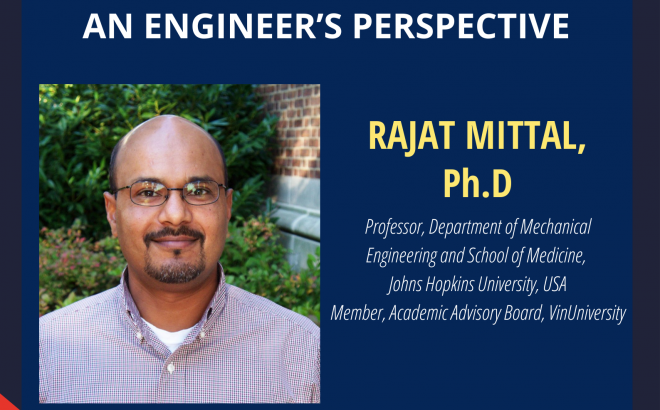 Distinguished Lecture – Professor Rajat Mittal (Johns Hopkins) – The (un)known-(un)knowns of COVID-19 transmission – an engineer’s perspective