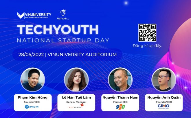 TechYouth National Startup Day | Opportunity to Meet Top Startup Founders and C-Levels in Vietnam