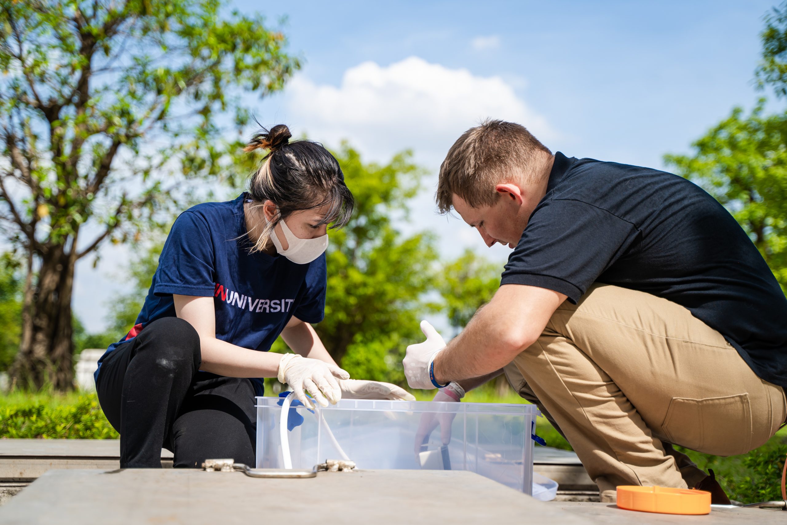 VinUniversity Students Designed a Sampling Device to Trace the Source of COVID-19, Saving more than 12,000 USD Compared to Ordering from the US