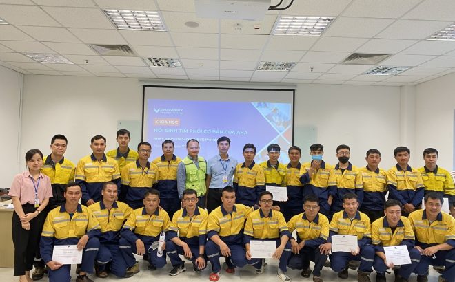 Basic Life Support Training Course for Employees of Nghi Son 2 Power LLC