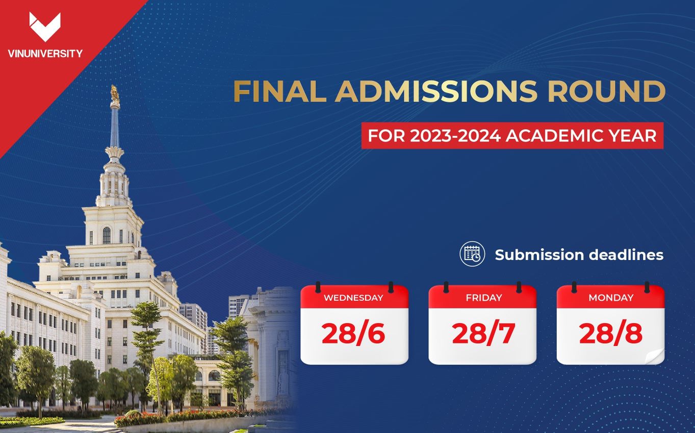 VinUniversity’s Application Portal is Open for Final Admissions Round