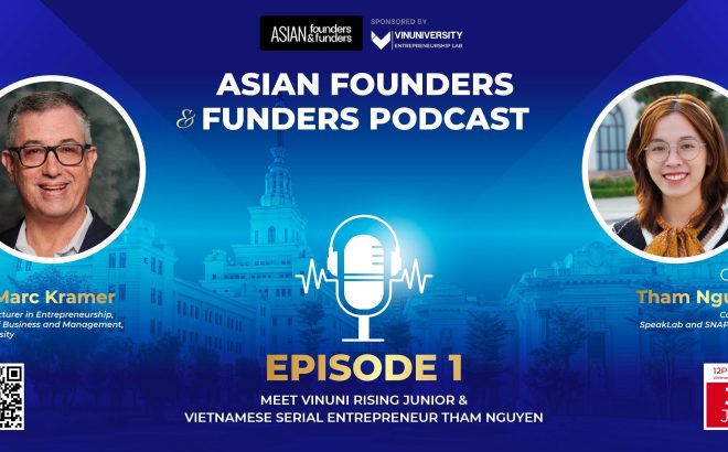Podcast hosted by VinUni faculty, an Entrepreneur who successfully raised $3.2 billion: Broadcast date announced
