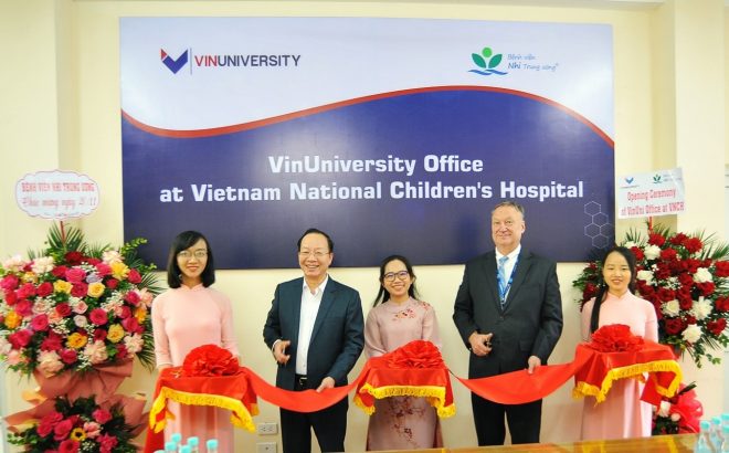 Trường Đại học VinUni khai trương văn phòng tại Bệnh viện Nhi Trung ương