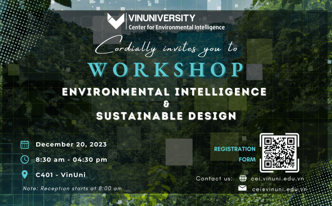 CEI Workshop 2023: Environmental Intelligence and Sustainable Design