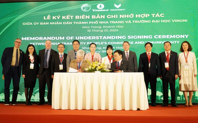 The professors at VinUni advised transforming Nha Trang City into a green destination