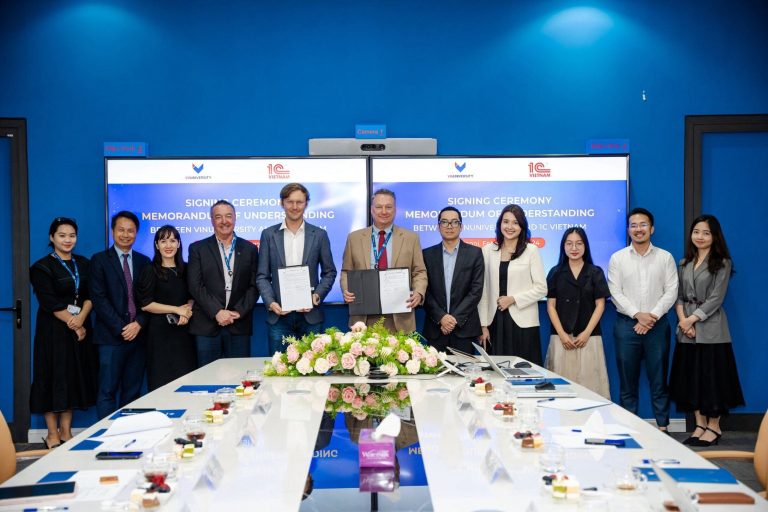 VinUni và Công ty 1C Việt Nam thỏa thuận hợp tác về định hướng và tư vấn nghề nghiệp