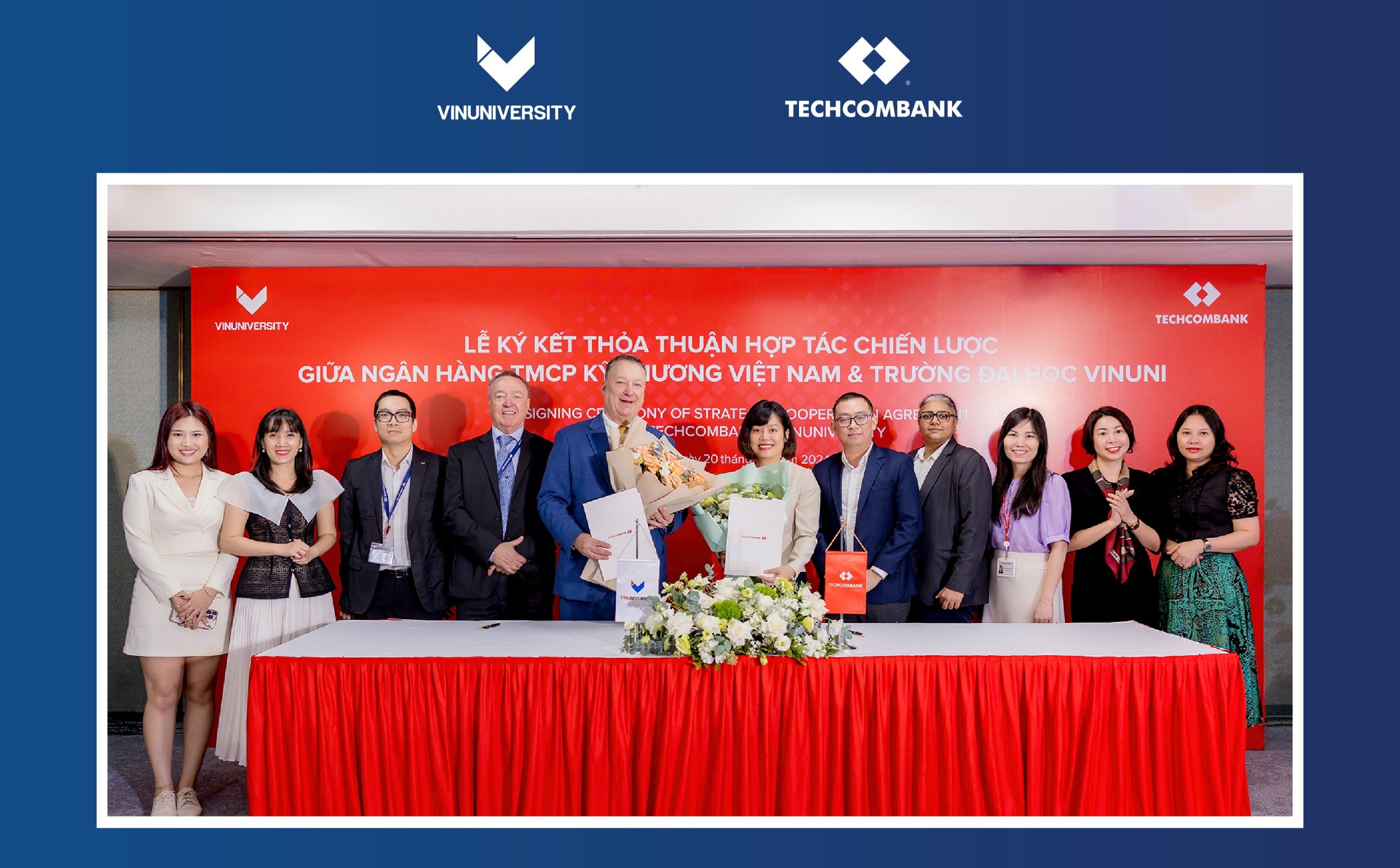 VinUni and Techcombank jointly cultivate a future generation of financially savvy leaders through strategic cooperation