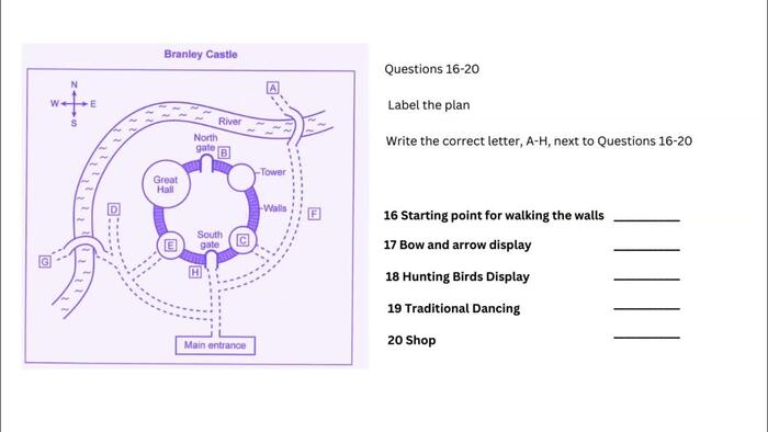 IELTS-Listening-Map-Labelling-4