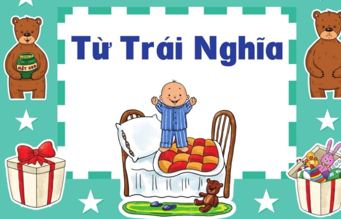 Cặp từ trái nghĩa trong Tiếng Anh 1