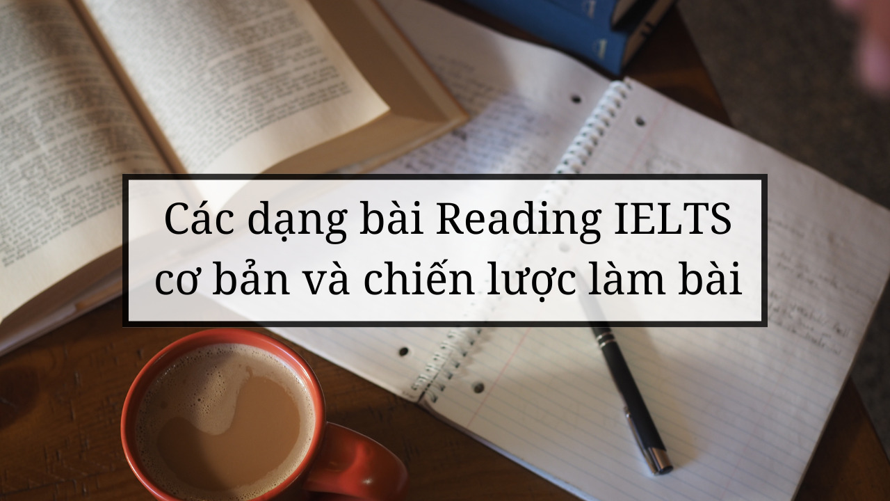 Làm chủ các dạng bài Reading IELTS cơ bản để đạt Band 7+