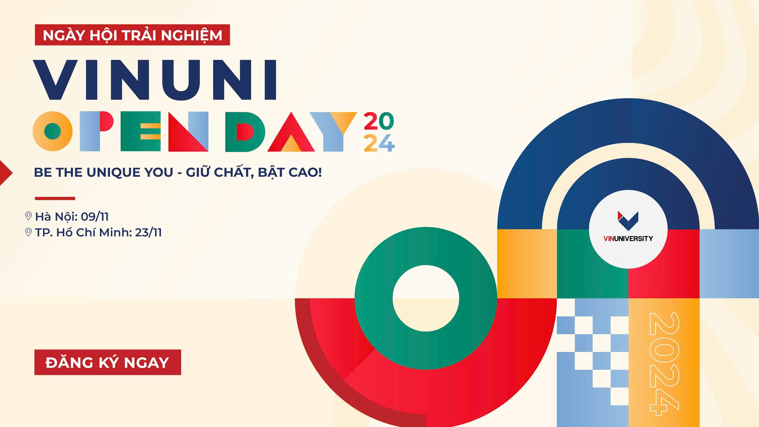 Ngày hội trải nghiệm – VinUni Open Day 2024 chính thức trở lại!