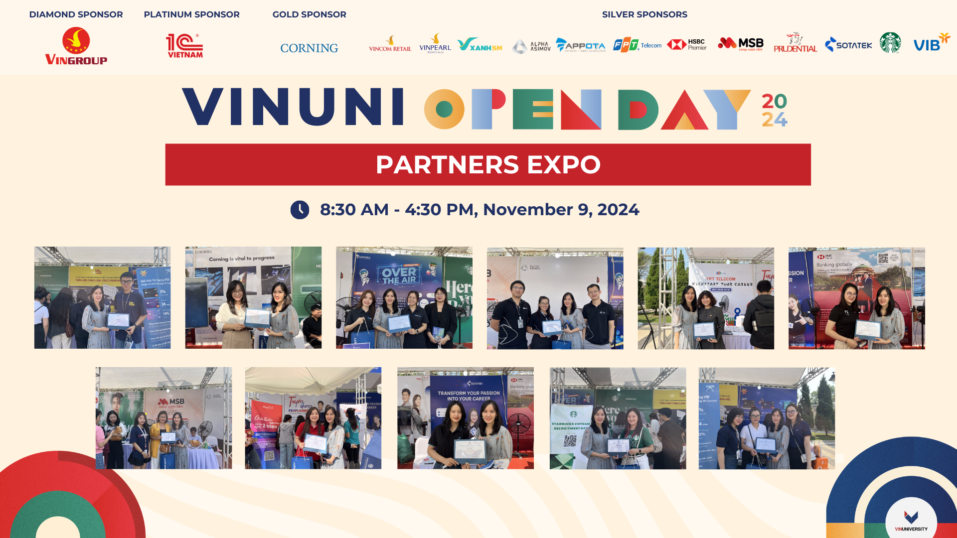 Memorable Moments at VinUni Open Day – Partners Expo 2024