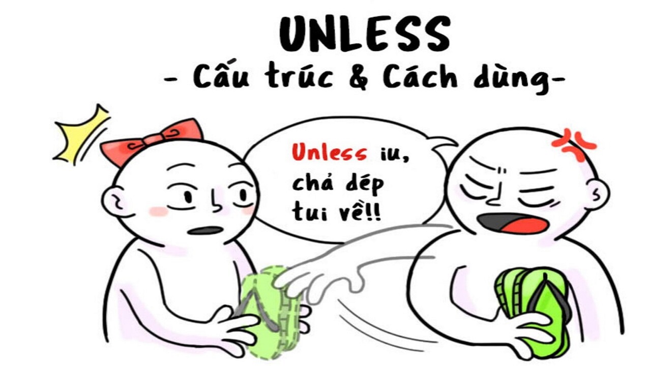 Cách sử dụng công thức unless hiệu quả trong tiếng Anh