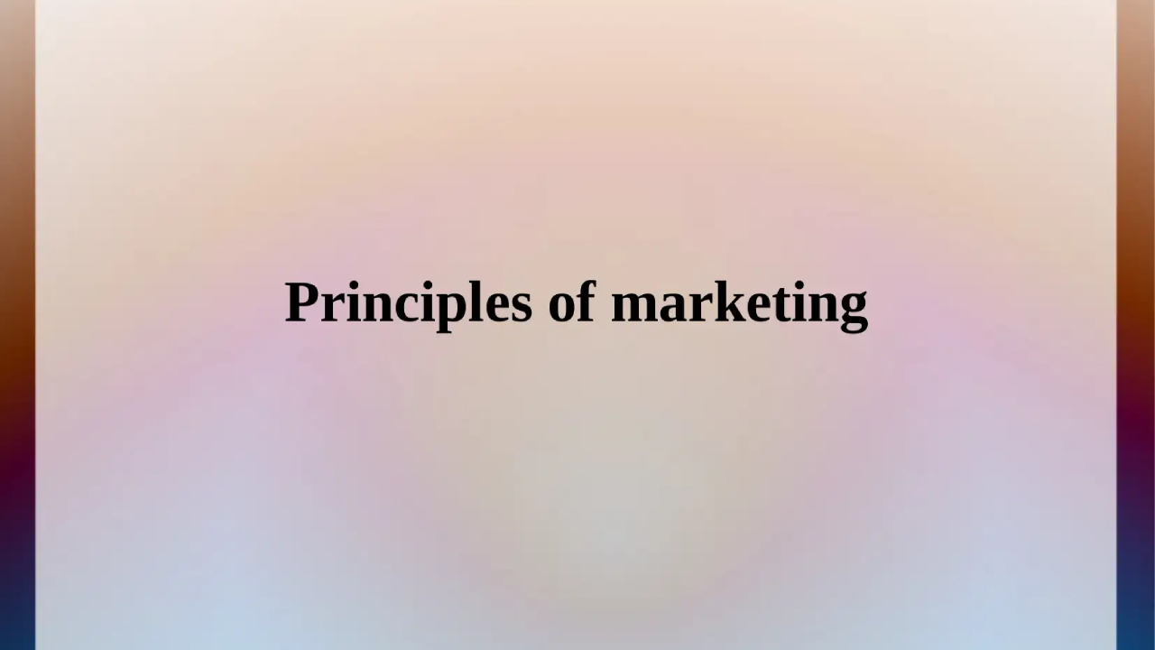 Kinh nghiệm đạt điểm cao môn Principle of Marketing