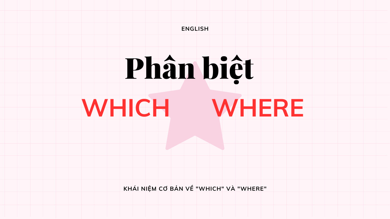 Phân biệt “Which” và “Where”: Những điểm khác biệt quan trọng cần biết