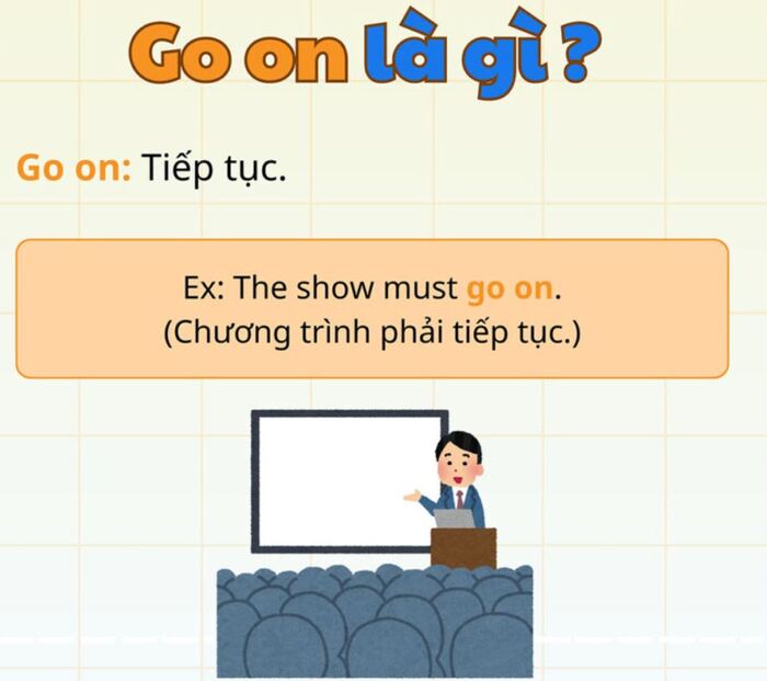 Go on là gì? Cách dùng dễ hiểu và chuẩn nhất hình 1 go-on-la-gi-cach-dung-de-hieu-va-chuan-nhat-hinh-1.jpg