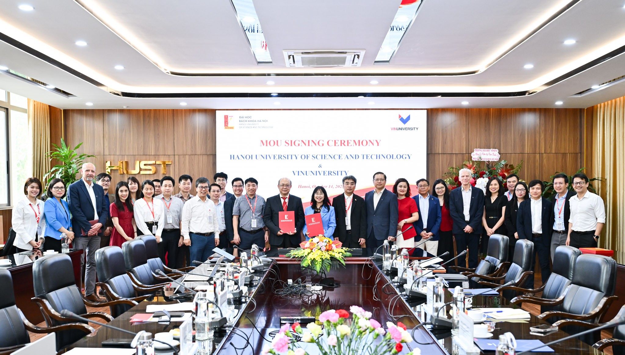 VinUniversity And Hanoi University Of Science And Technology Join Forces To Advance Innovation And Excellence In Vietnamese Higher Education