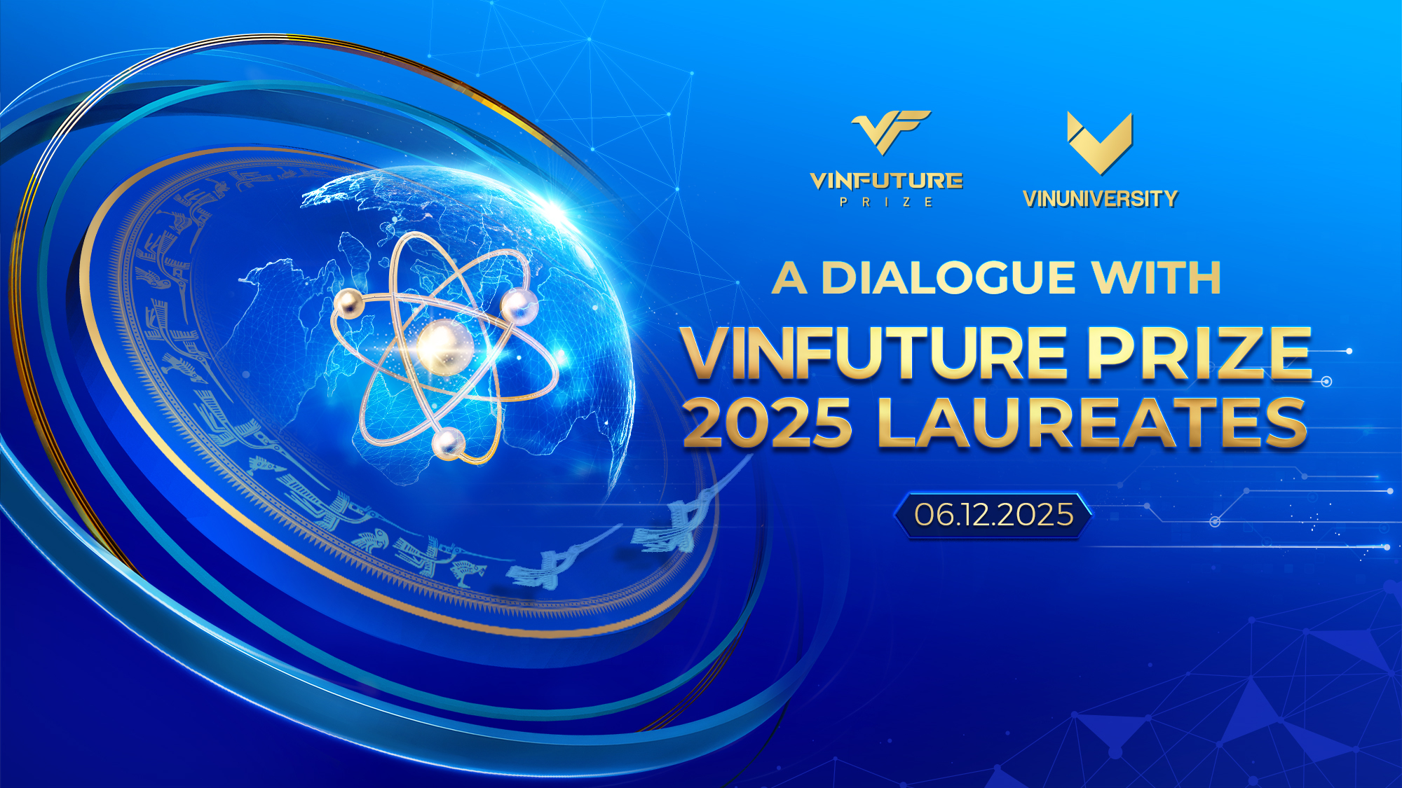 Cơ hội giao lưu trực tiếp cùng chủ nhân giải thưởng VinFuture 2025 tại VinUni