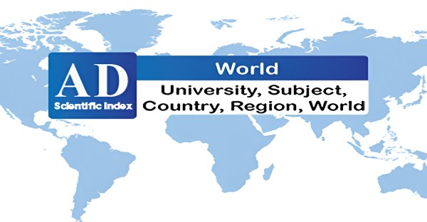 AD Scientific Index is a globally recognized ranking system