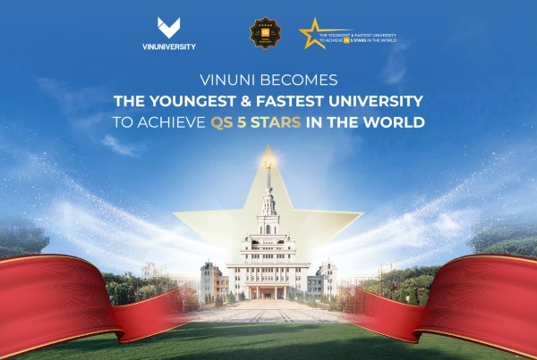 VinUniversity is Vietnam's youngest university and is on a remarkable growth trajectory