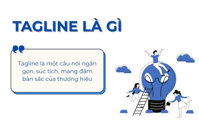 Khái niệm tagline là gì trong Marketing và xây dựng thương hiệu.