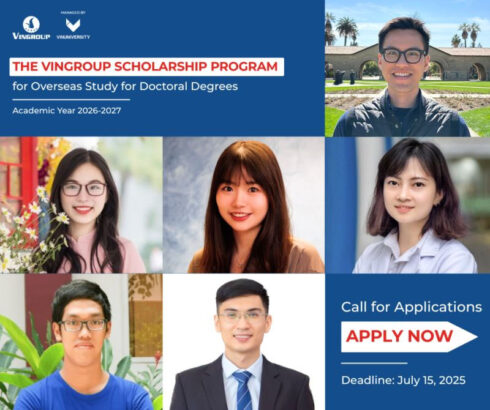 Chương trình Tiến sĩ Khoa học Máy tính tại VinUni được triển khai theo hình thức đào tạo toàn thời gian, với thời gian học dự kiến từ 3 đến 4 năm