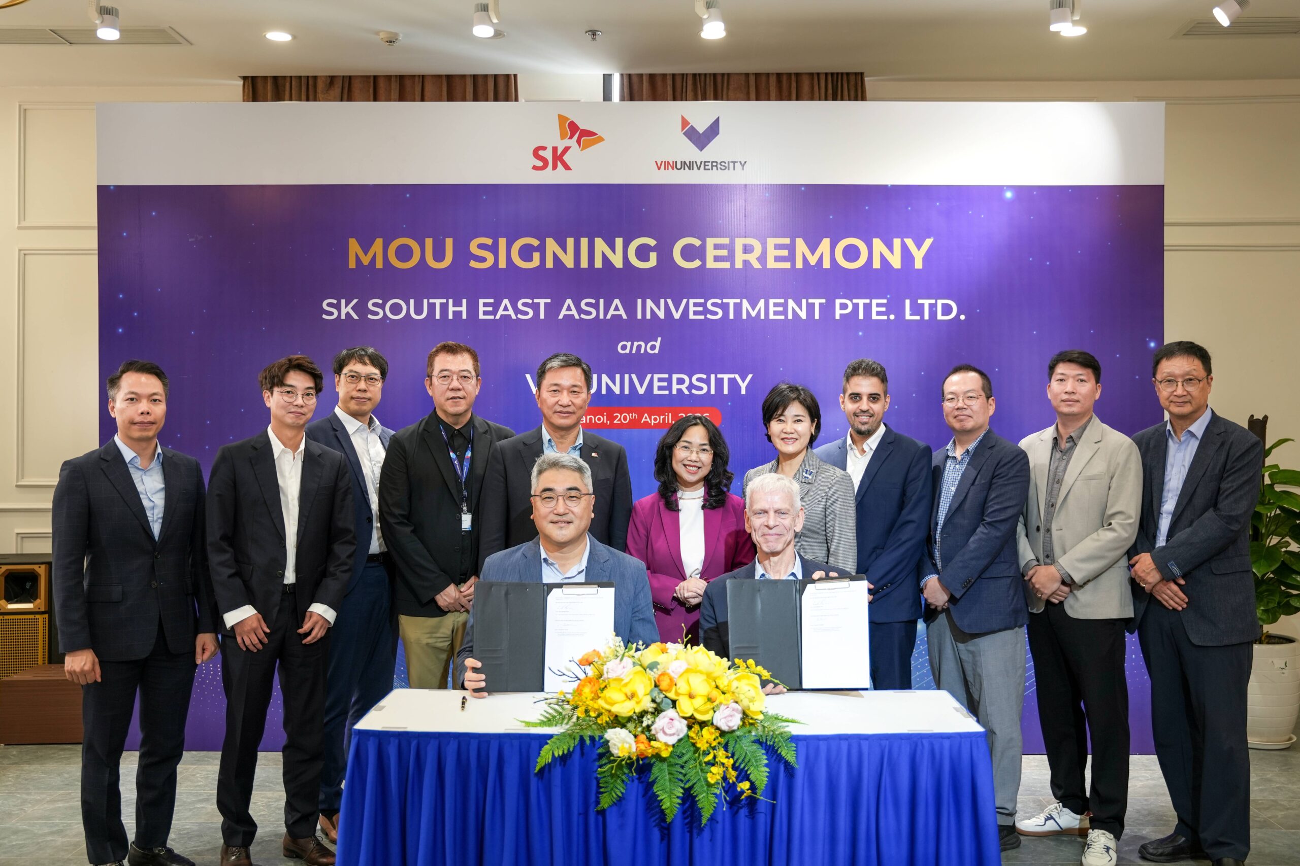 Advancing AI-Driven Energy Systems: VinUniversity and South East Asia Investment PTE. LTD. (Korea) Launch Research Partnership with USD 300,000 in Initial Funding