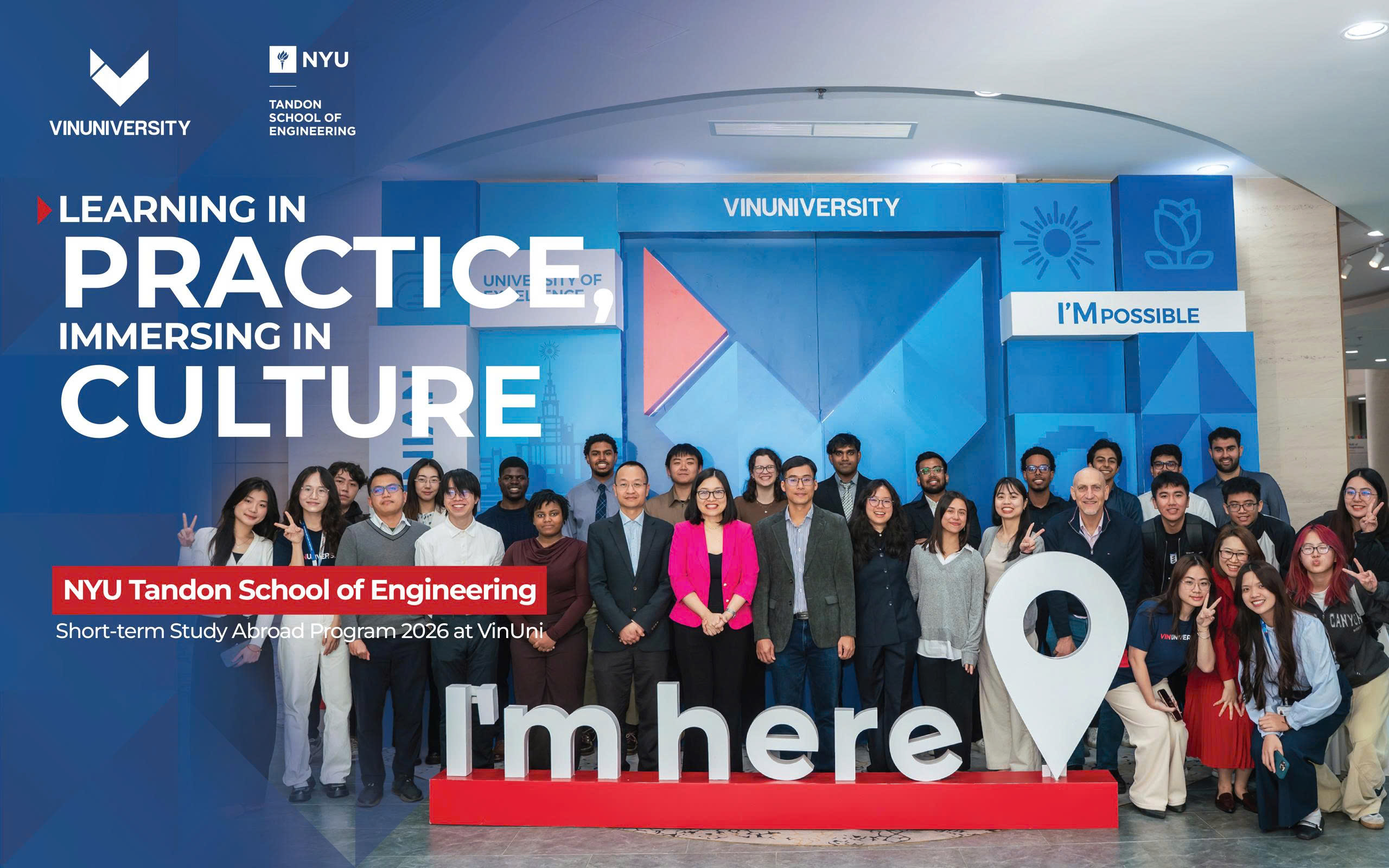 NYU students and VinUni explored “virtual simulations” to shape “real creations”: A Project based learning model with Digital Twin and Artificial Intelligence