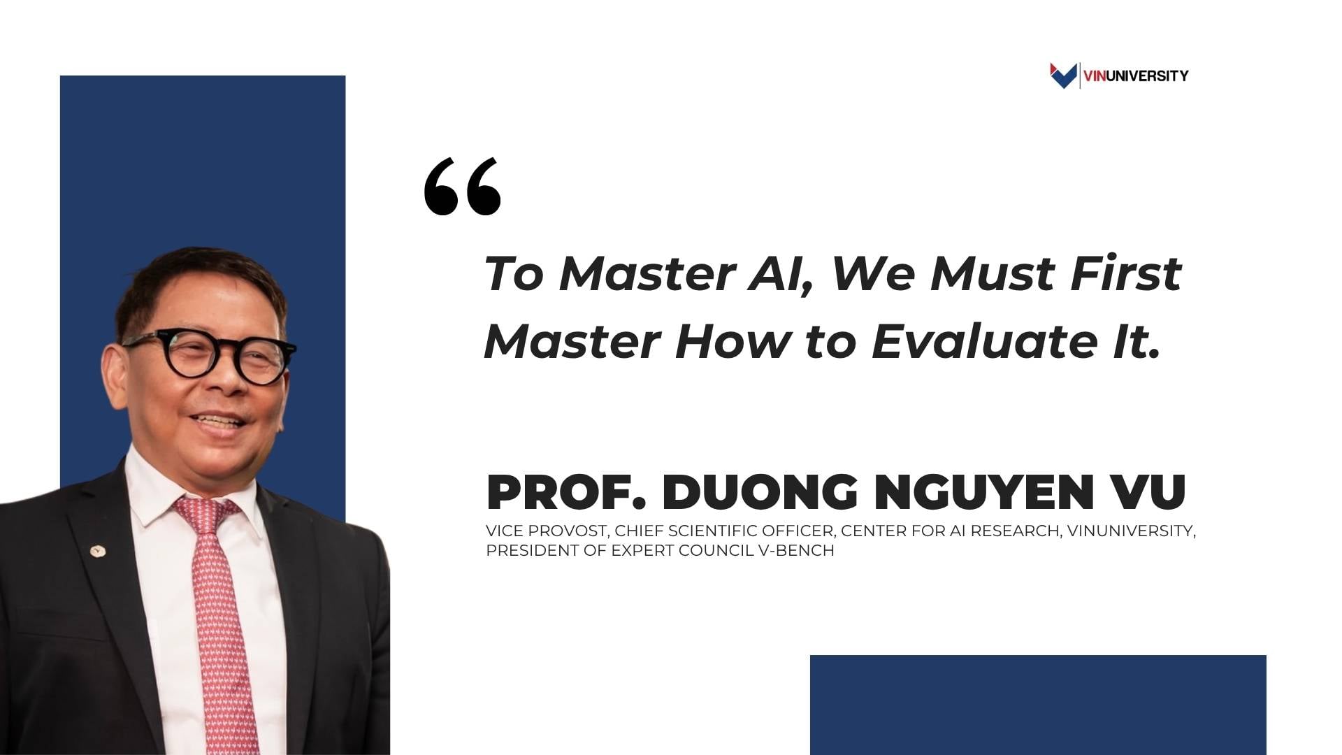 To Master AI, We Must First Master How To Evaluate AI.